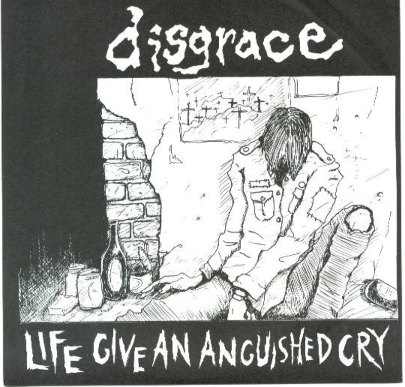 Disgrace - Life Give An Anguished Cry USED 7"