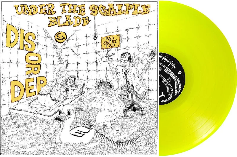 Disorder - Under The Scalple Blade NEW LP (yellow vinyl)