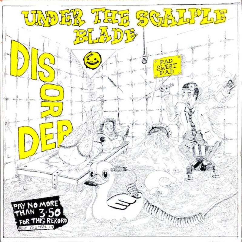 Disorder - Under The Scalple Blade USED LP