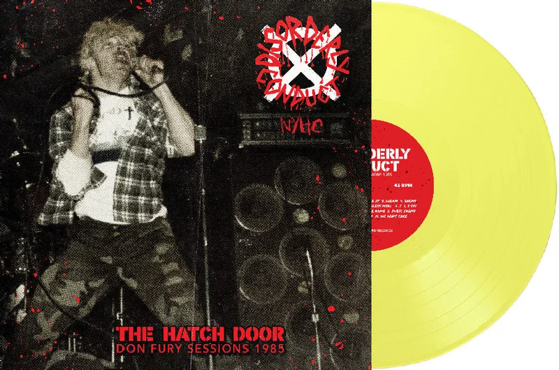 Disorderly Conduct - The Hatch Door Don Fury Sessions 1985 NEW LP (yellow vinyl)