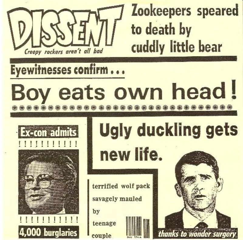 Dissent - Boy Eats Own Head USED 7"