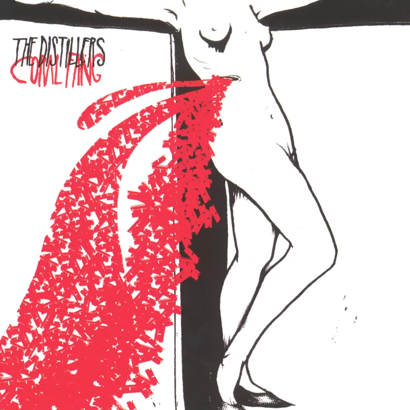 Distillers - Coral Fang- on limited colored vinyl for the Rocktober Series