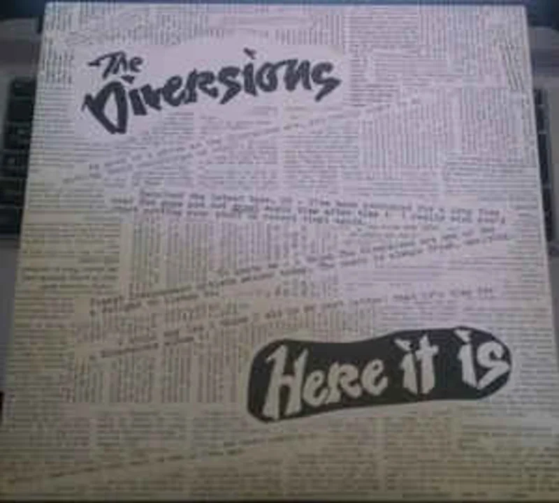 Diversions - Here It Is USED POST PUNK / GOTH LP