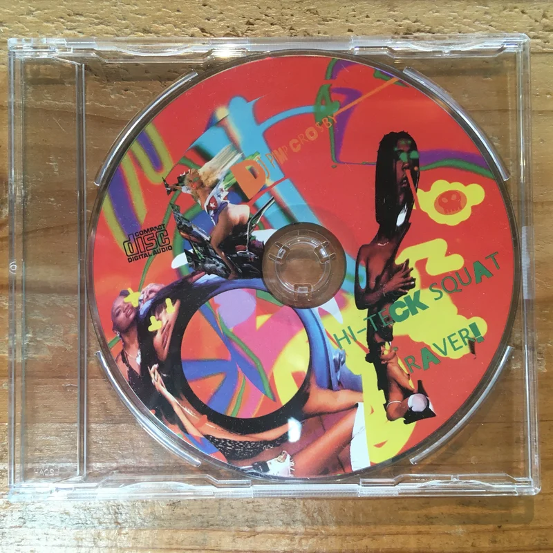 DJ PIMP CRO$BY / HI-TECK SQUAT RAVER! (CD)