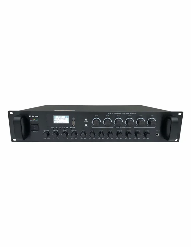 DNM PA-6240 [Public Address Mixer Amplifier]
