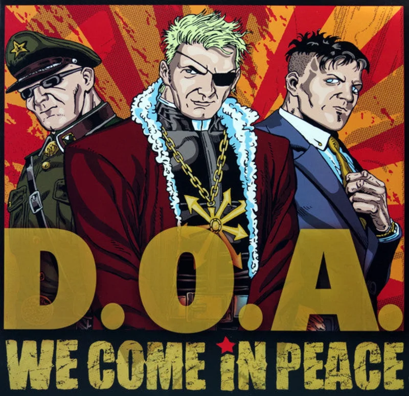 DOA - We Come In Peace NEW LP