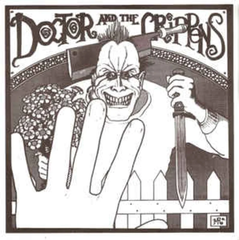 Doctor And The Crippens / Juntess - Split  USED 7"