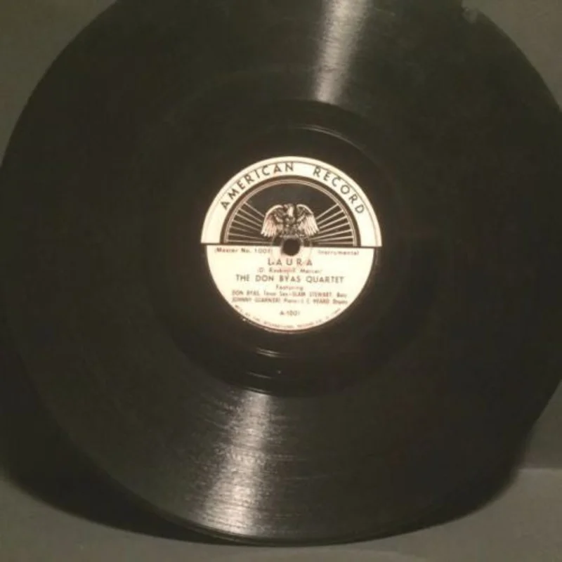 Don Byas Quartet "Laura" b/w "Dark Eyes"