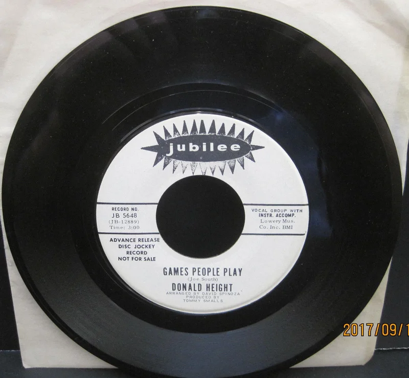 Donald Height - Games People Play PROMO