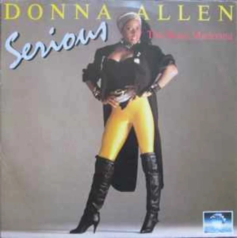 Donna Allen  Serious  (1987)     7"