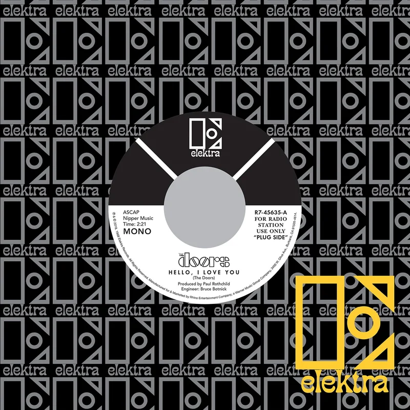 Doors - Hello I Love You b/w Love Street