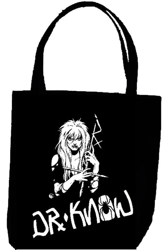 DR KNOW tote