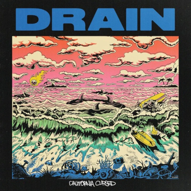 Drain - California Cursed NEW LP