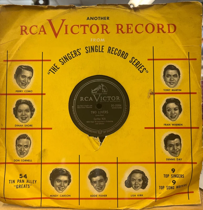 Eartha Kitt - Two Lovers b/w Uska Dara - A Turkish Tale