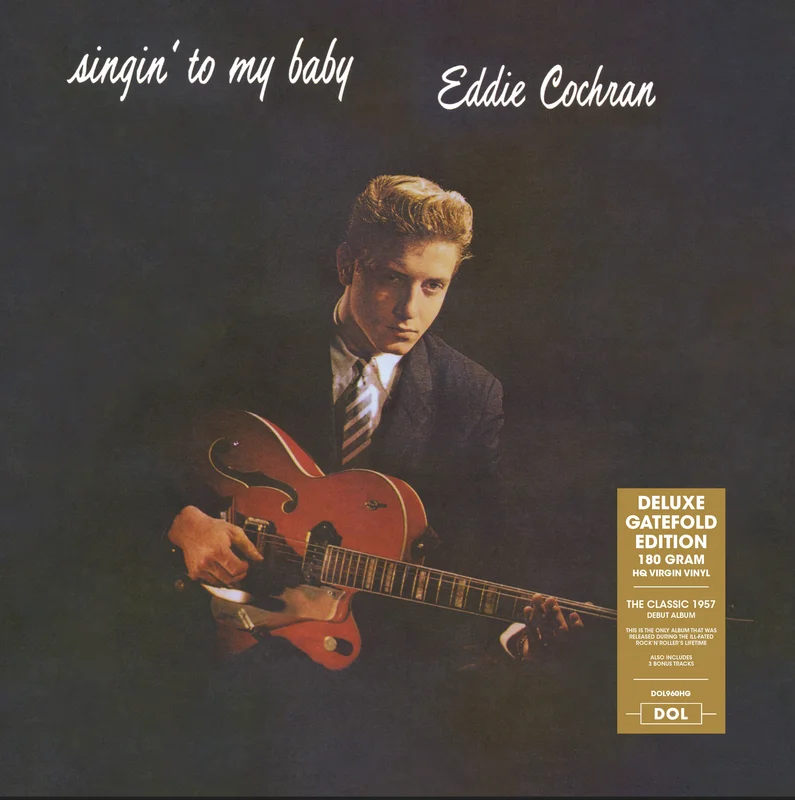 Eddie Cochran - Singin' to My Baby 180g import w/ gatefold & 3 bonus tracks