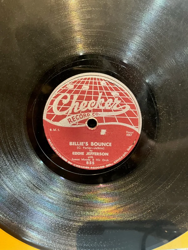 Eddie Jefferson w/ James Moody & His Orchestra - Billie's Bounce b/w I'm in The Mood for Love