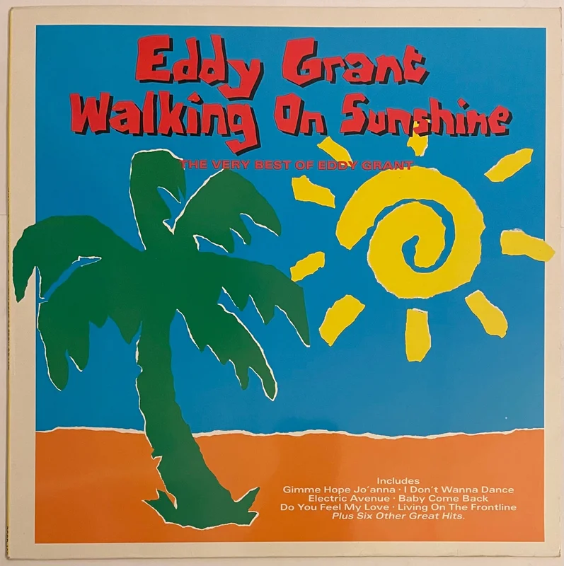 Eddy Grant - Walking On Sunshine-The Very Best Of Eddy Grant Lp