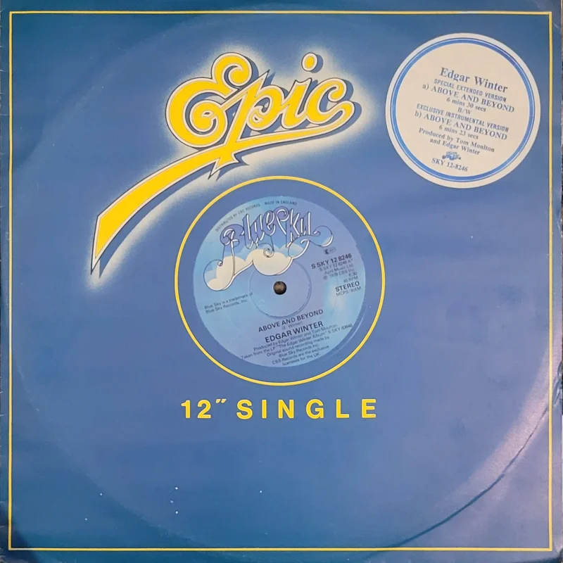Edgar Winter - Above And Beyond 12" Single