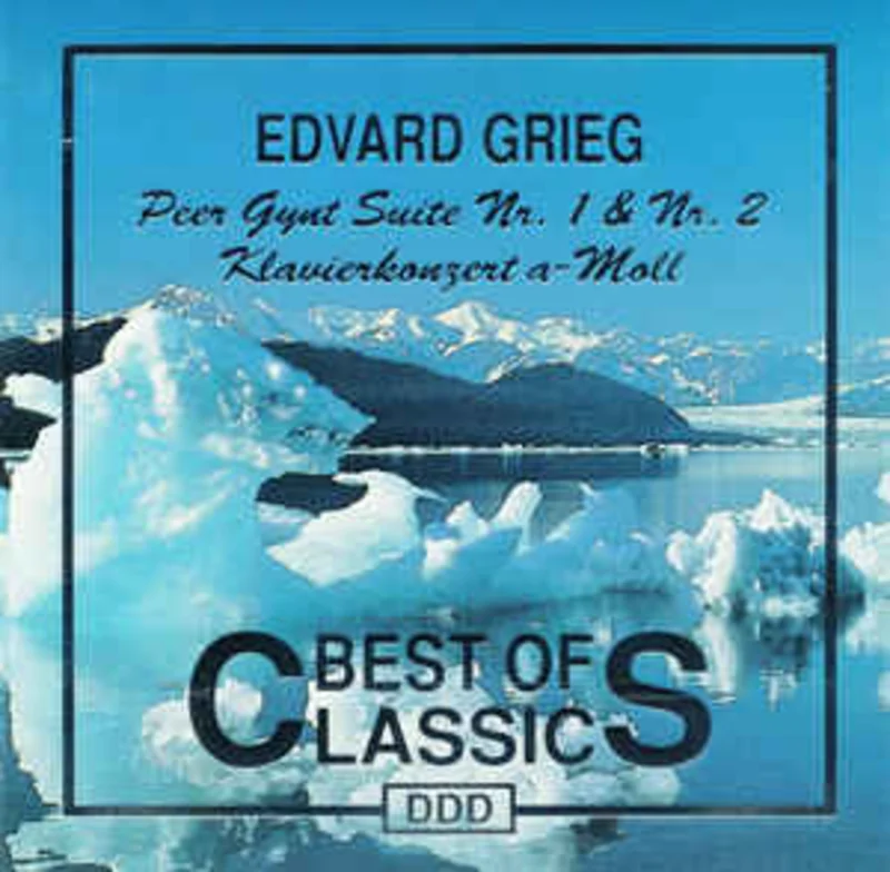 Edvard Grieg  Philharmonia Slavonica  Alberto Lizzio  Peer-Gynt-Suite Nr. 1 & Nr. 2 / Klavierkonzert A-Moll (1991)