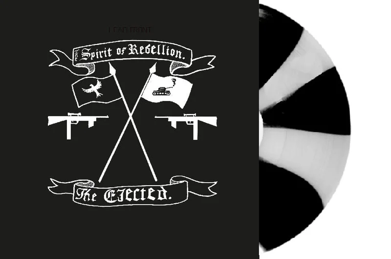 Ejected - The Spirit Of Rebellion NEW LP (white and black pinwheel vinyl)