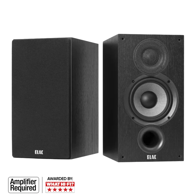 ELAC Debut B6.2 Bookshelf Speakers [Amp Needed]