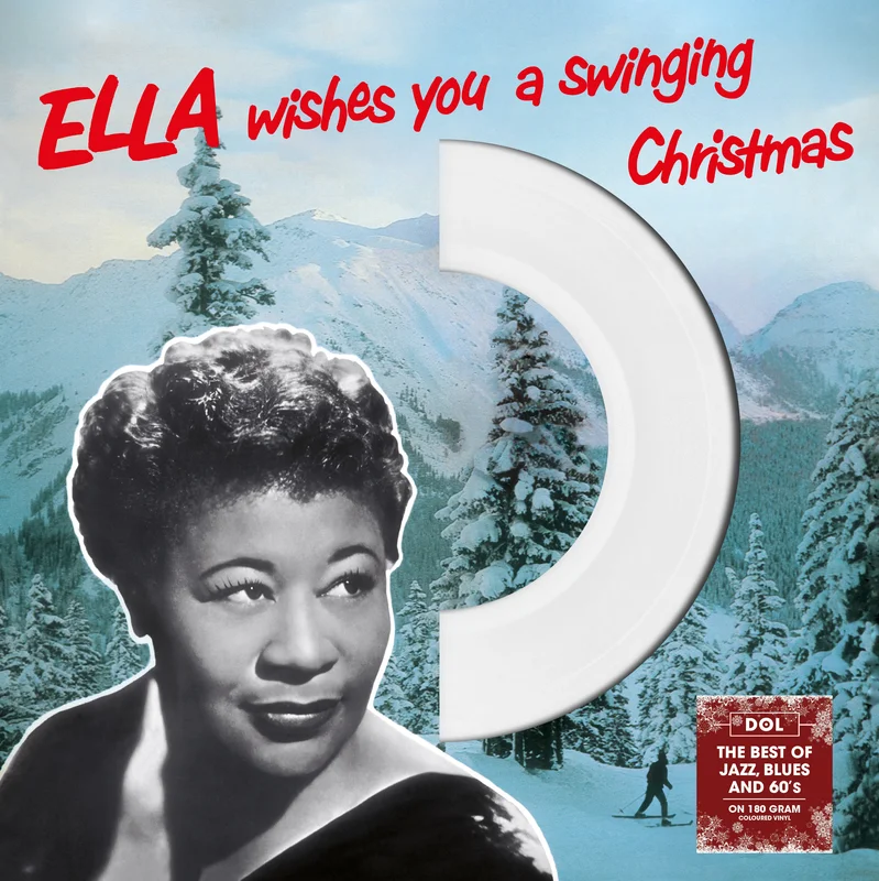 Ella Fitzgerald Wishes You a Swinging Christmas - Lmt Ed import on colored vinyl!