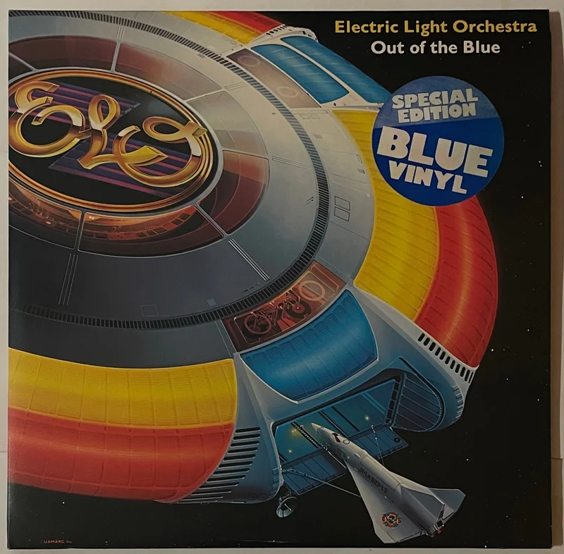 ELO - Out Of The Blue Lp (Special Edition Transparent Blue Vinyl + Push Out Space Station + Poster)