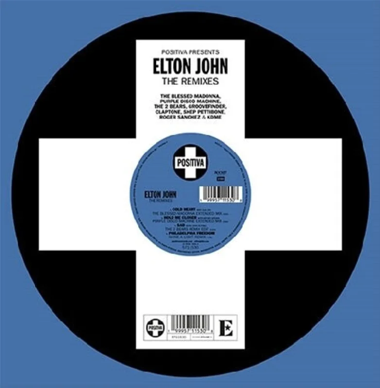 Elton John - The Remixes - on limited colored vinyl for RSD26