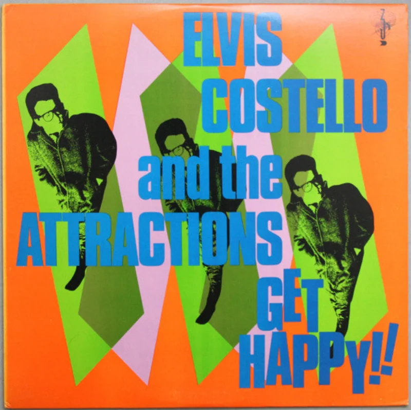 Elvis Costello & The Attractions - Get Happy!! USED POST PUNK / GOTH LP