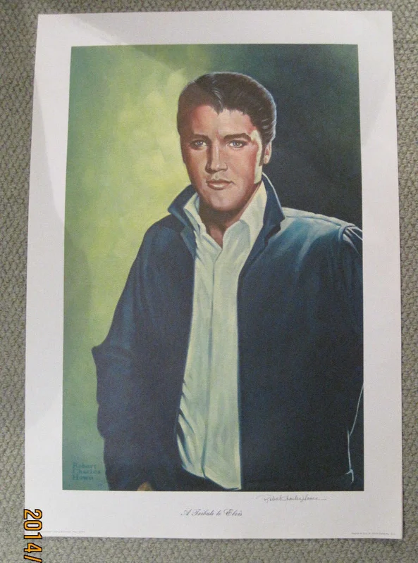 Elvis Presley "A Tribute to Elvis" by Robert Charles Howe Print / Poster