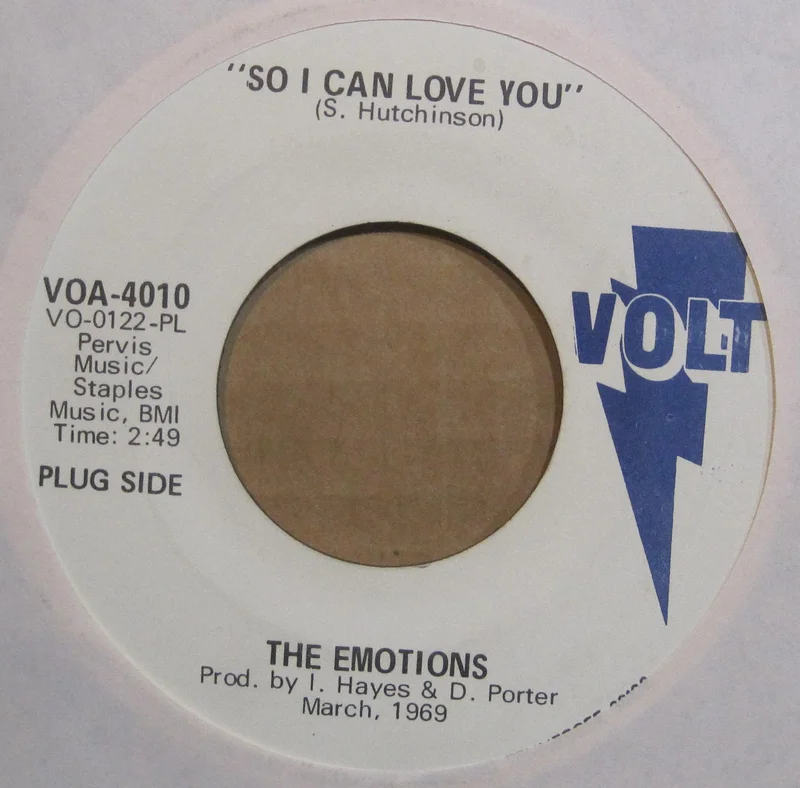 Emotions - So I Can Love You b/w So I Can Love You  PROMO
