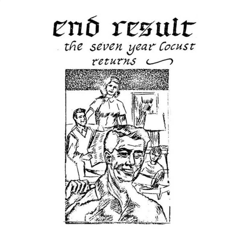 End Result - The Seven Year Locust Returns USED LP (clear vinyl)