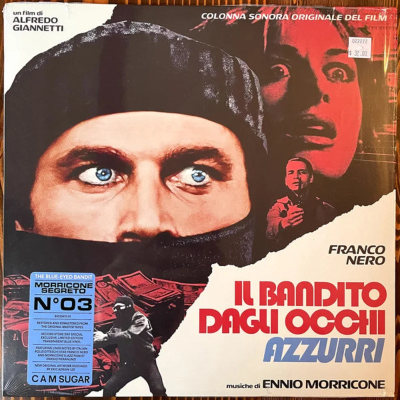 Ennio Morricone - Il Bandito Dagli Occhi Azzurri (Arrives in 4 Days)