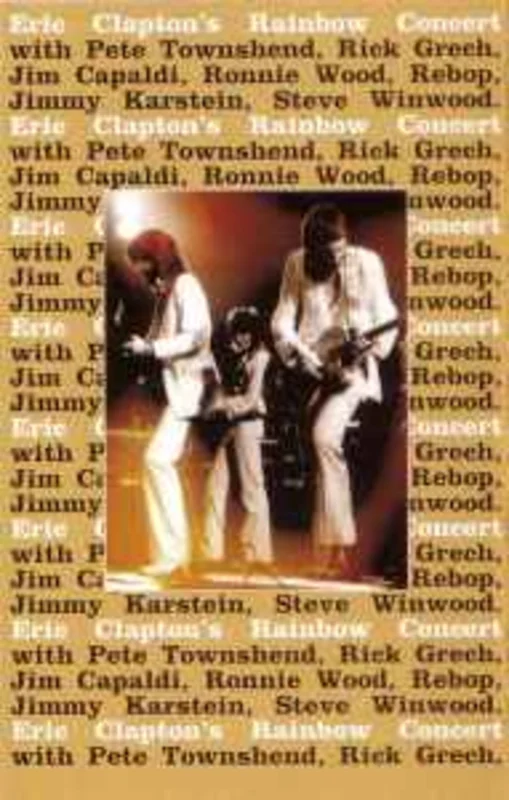 Eric Clapton  Eric Clapton's Rainbow Concert  (1995)     cass