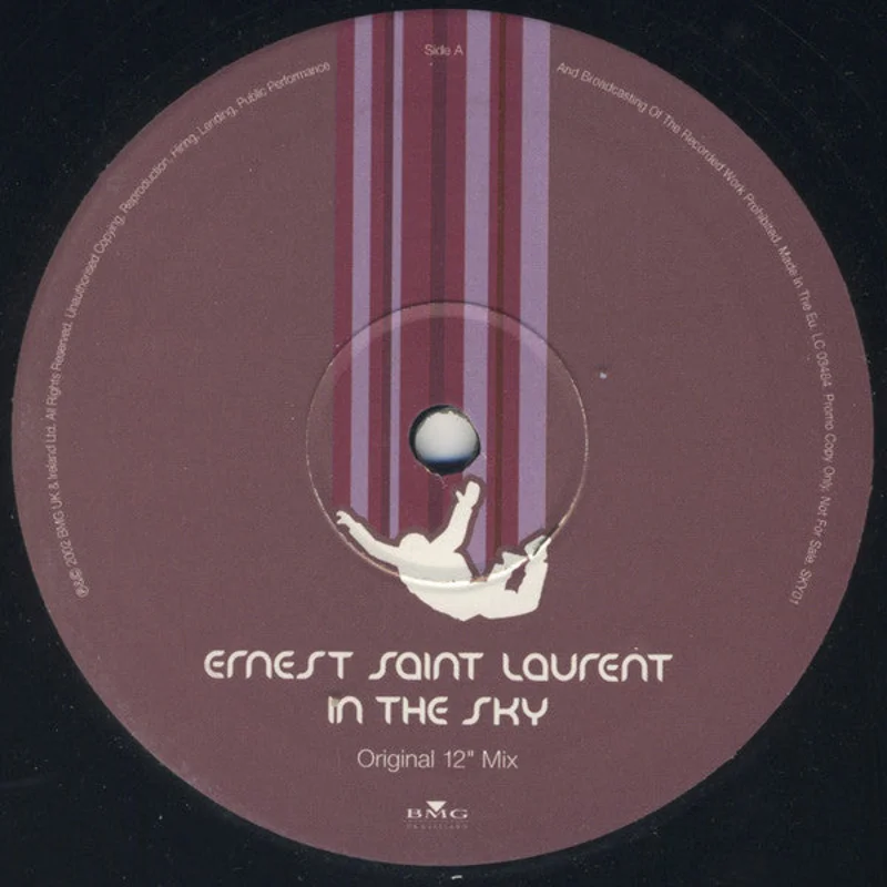 Ernest Saint Laurent - In The Sky 12" Single