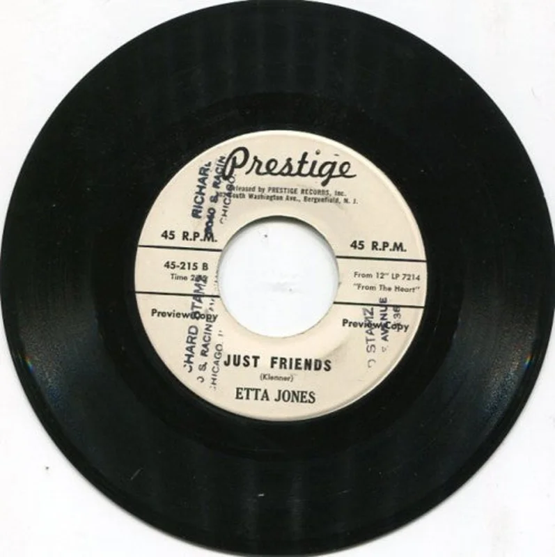 Etta Jones - Just Friends/ You Came A Long Way from St. Louis