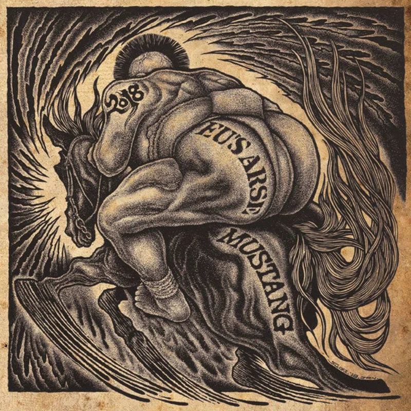 EU's Arse / Mustang - Split USED 7"