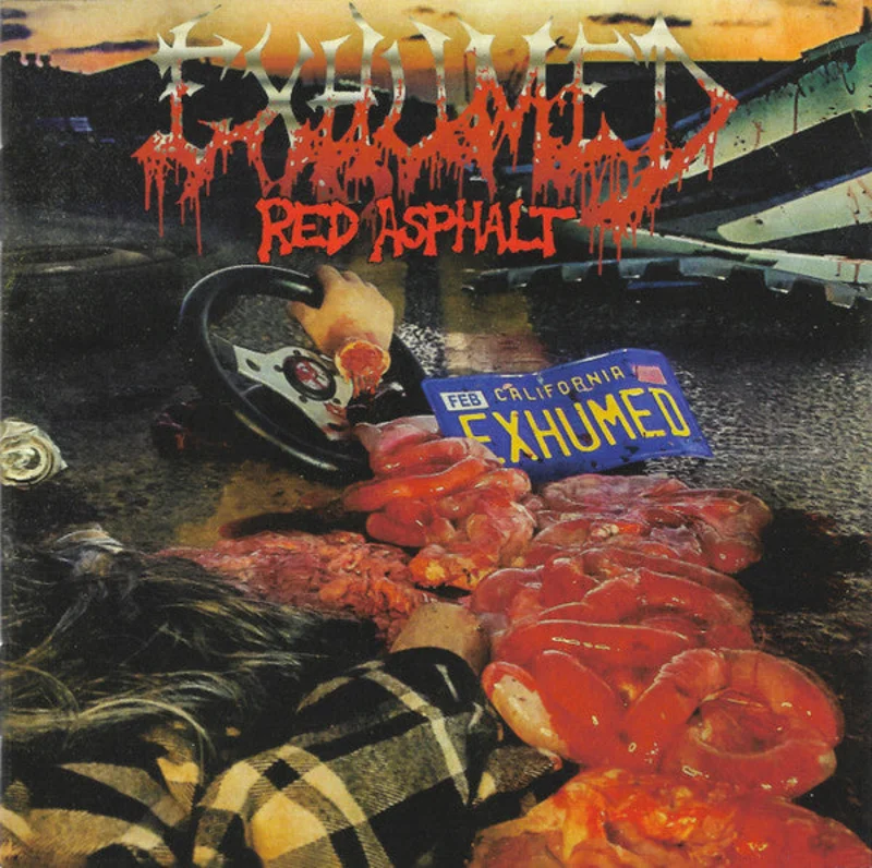 Exhumed - Red Asphalt NEW METAL LP