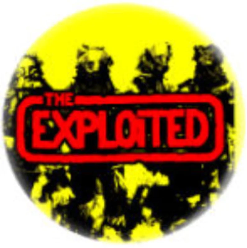 EXPLOITED ALTERNATIVE button (1 inch)