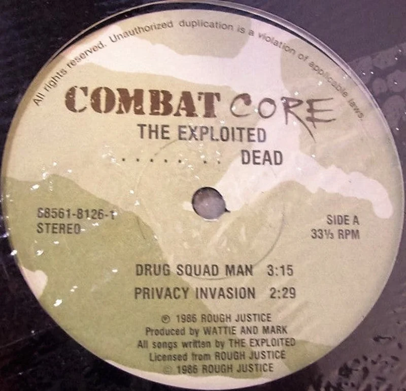 Exploited - Jesus Is Dead USED LP