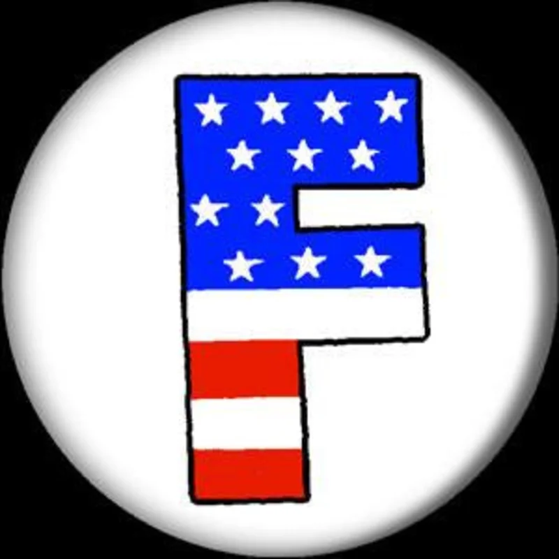 F LOGO button (1 inch)