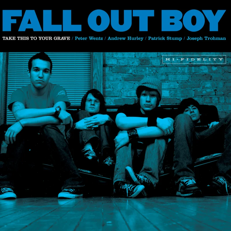 Fall Out Boy - Take This to Your Grave - anniversary edition on limited colored vinyl