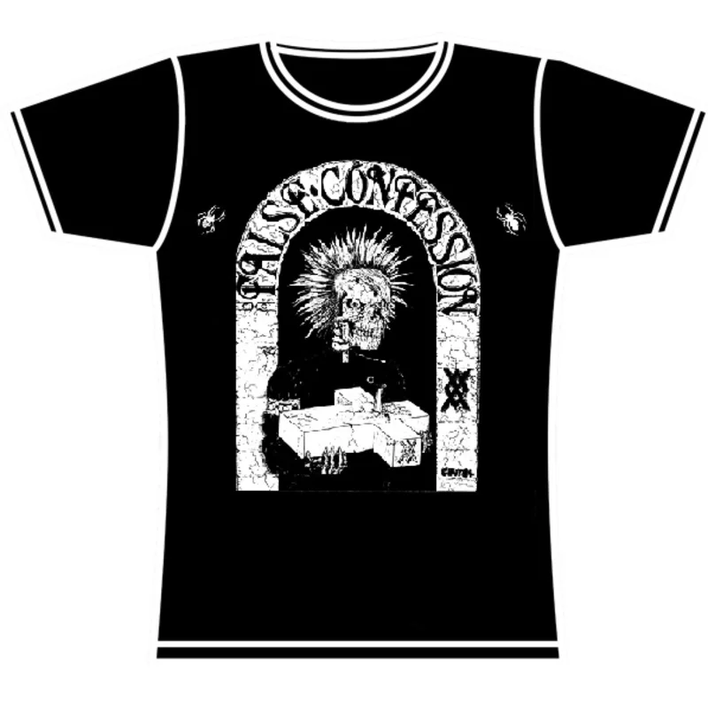 FALSE CONFESSION cross GIRLS TSHIRT