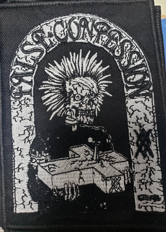 FALSE CONFESSION EMBROIDERED PATCH