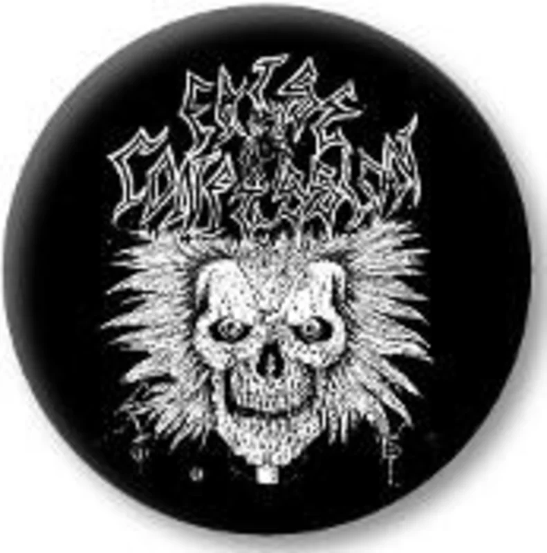 FALSE CONFESSIONS - SKULL 1.5"button