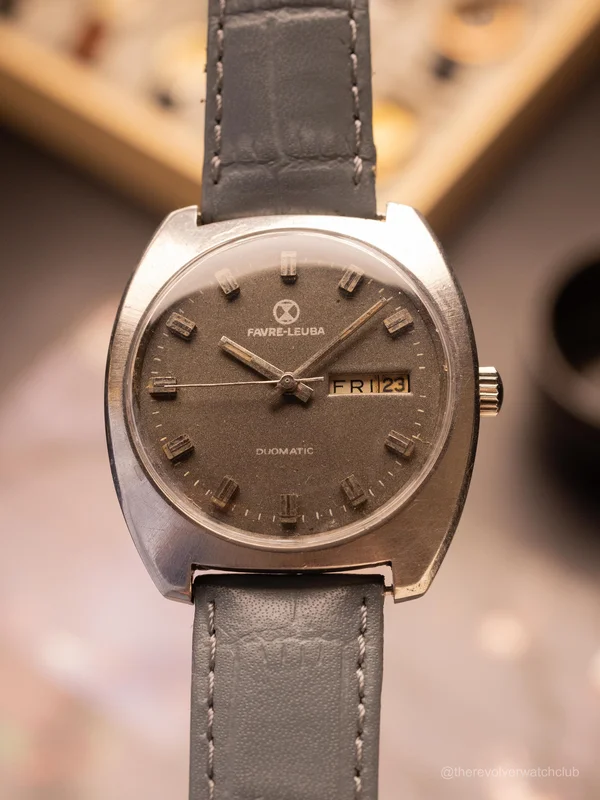 Favre Leuba Duomatic Grey XL (Ref. 75013) (39mm; Automatic)