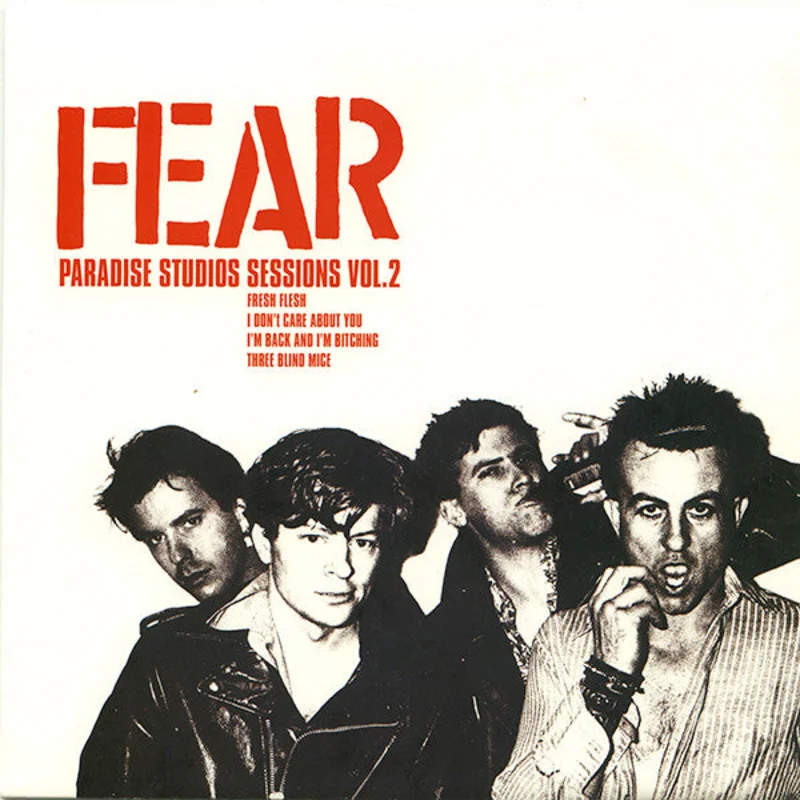 Fear - Paradise Studios Sessions Vol.2 USED 7" (white vinyl)