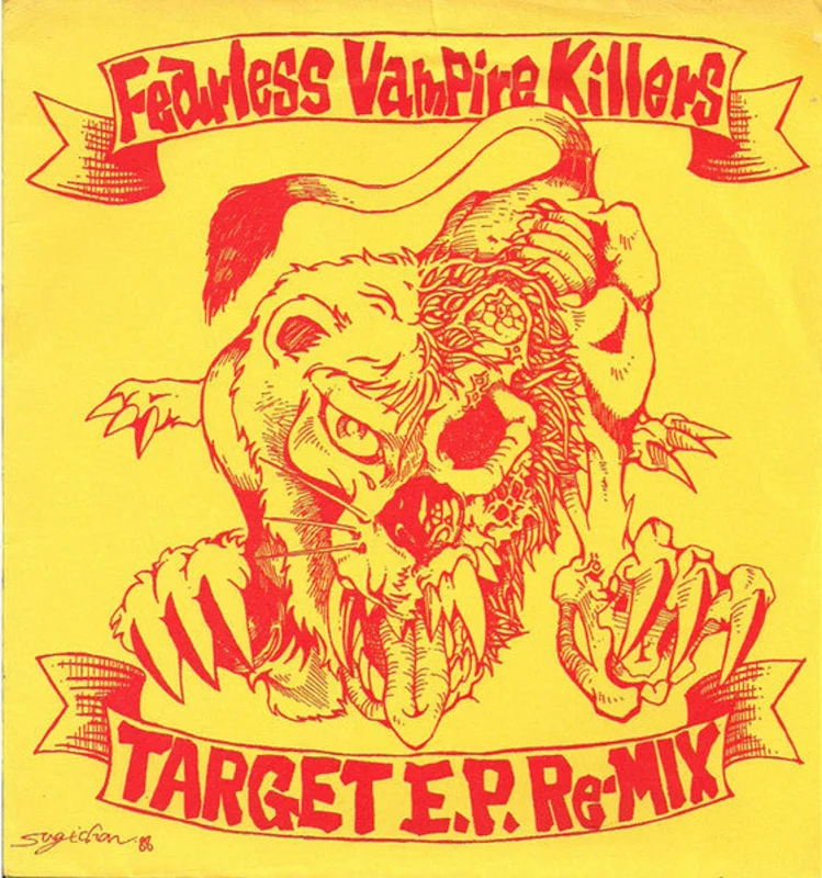 Fearless Vampire Killers - Target E.P. ReMix USED 7"