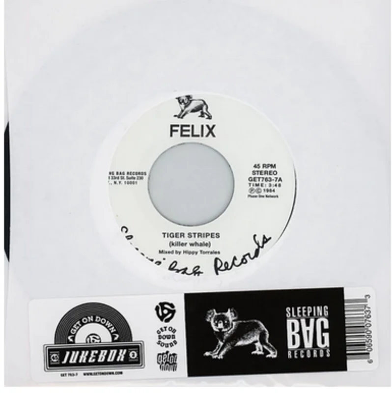Felix - Tiger Stripes / You Can't Hold Me Down 7"