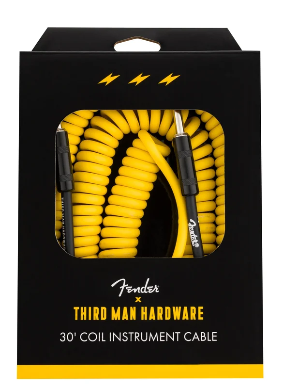 Fender x Third Man Hardware 30' Coil Cable